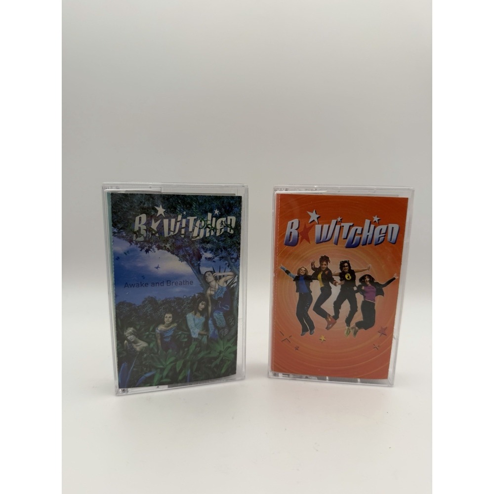 B*Witched Let's Go 1997 + Awake & Breathe Cassette Tape Lot